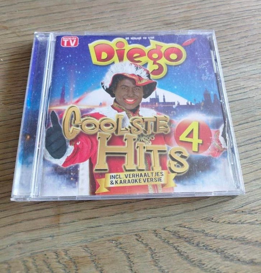 Diego Coolste Hits 4 cd. Club van Sinterklaas. Fox kids., Ophalen of Verzenden, Zo goed als nieuw, Sinterklaas, Album