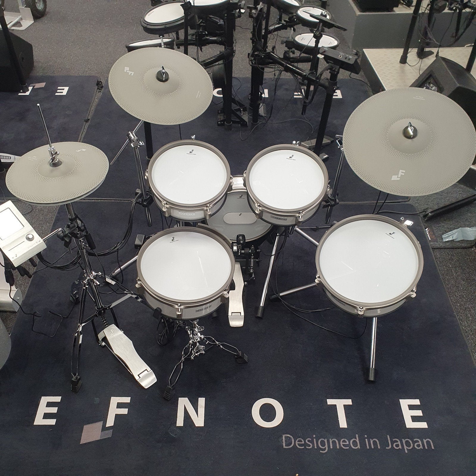 Efnote 3, compleet met hihatstand en pedaal! Special price., Ophalen of Verzenden, Zo goed als nieuw, Overige merken
