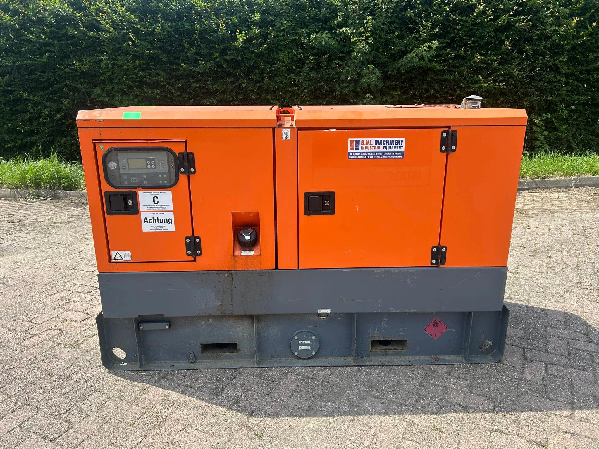 Atlas-Copco QAS Kubota 40 kVA aggregaat generatorset