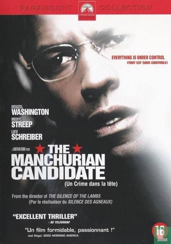 The Manchurian Candidate, Vanaf 16 jaar, Ophalen of Verzenden, Zo goed als nieuw, Actiethriller