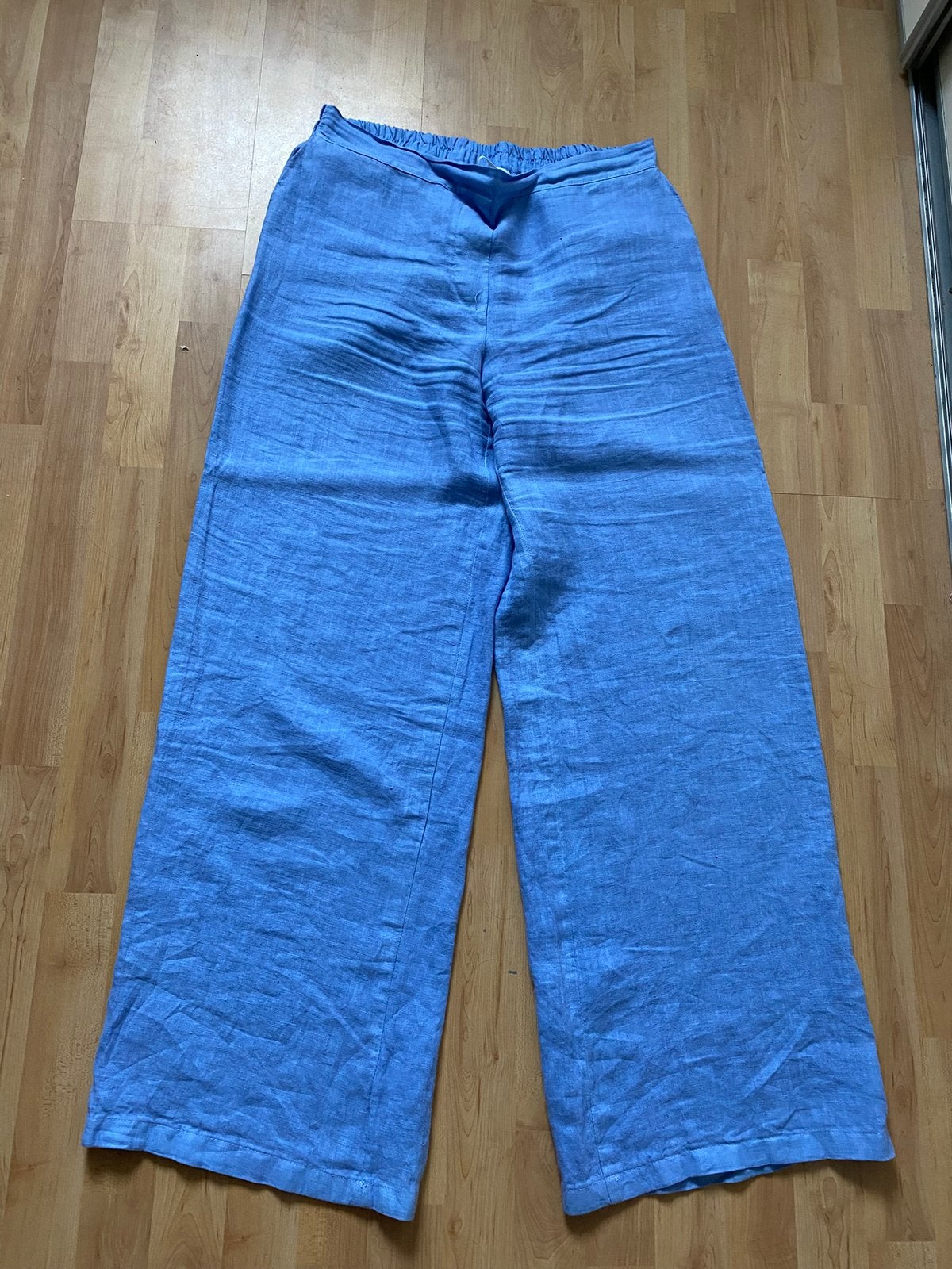 Nieuwe linnen pantalon van ZUSSS, Blauw, Maat 46/48 (XL) of groter, Nieuw, Ophalen of Verzenden