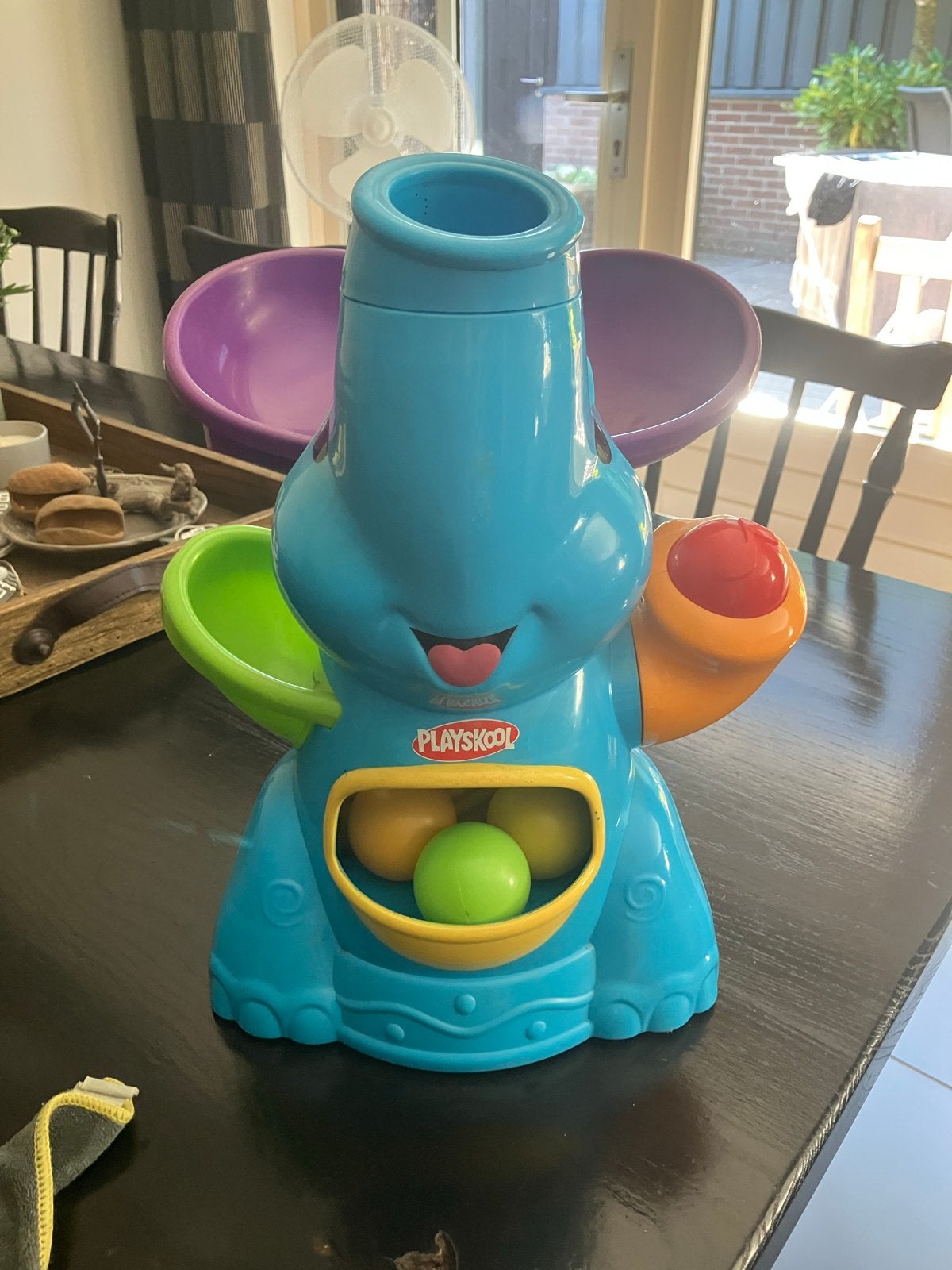 Playskool Olifant Ballenbaan Speelgoed, Kinderen en Baby's, Speelgoed | Overig, Gebruikt, Jongen of Meisje, Ophalen of Verzenden