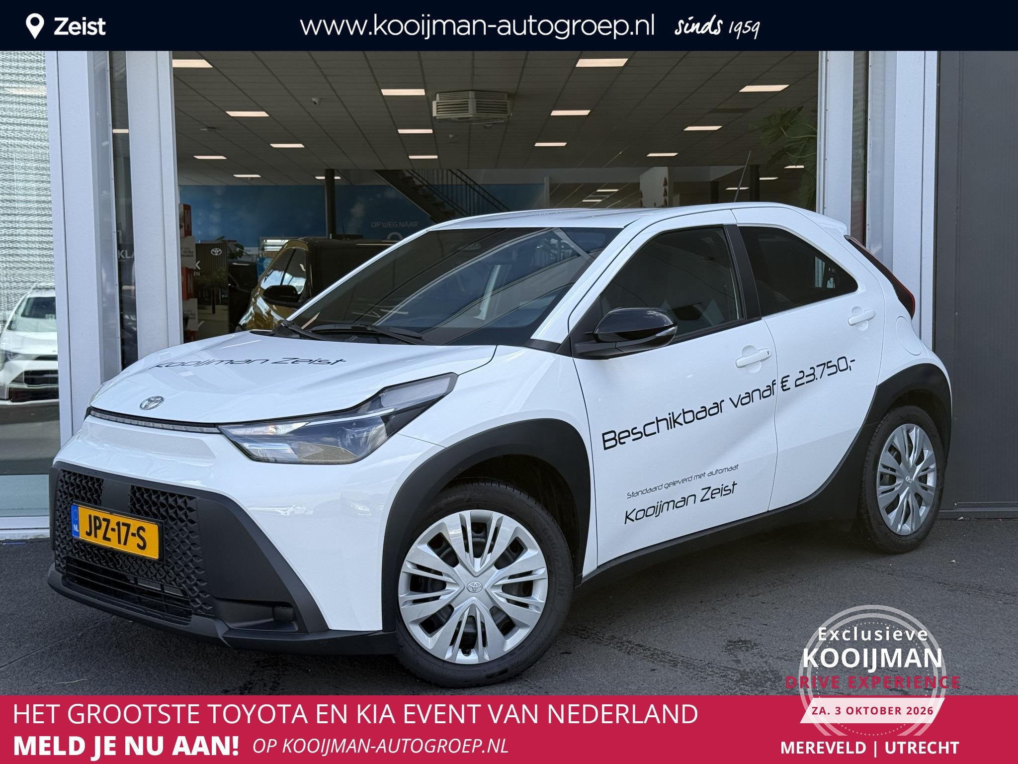 Toyota Aygo X Hybrid 115 play Hybride | Automaat | Airco | P, Start-stop-systeem, Stof, Gebruikt, Euro 6