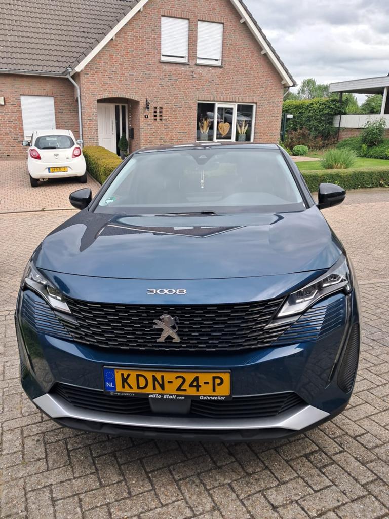 Peugeot 3008 1.6 Plug-in Hybrid 225pk E-eat8 2022 Blauw, Auto's, 1250 kg, 181 pk, Blauw, Plug-in hybride