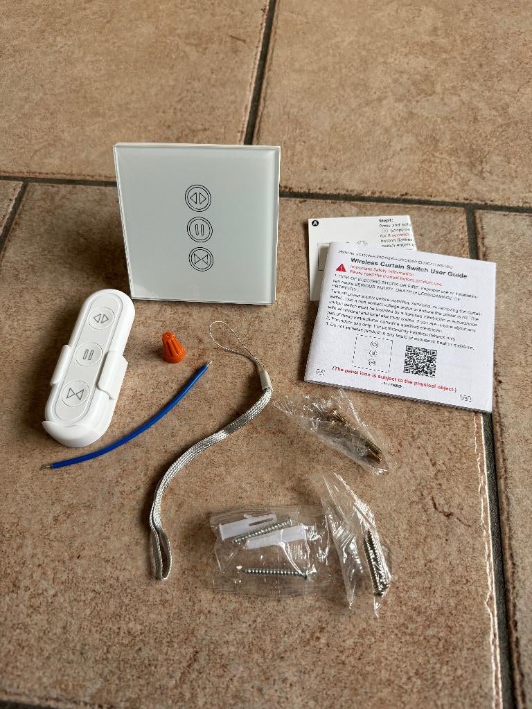 Te koop (meerdere) slimme rolluik schakelaar smartphone wifi, Ophalen of Verzenden, Nieuw, Wit, Minder dan 100 cm