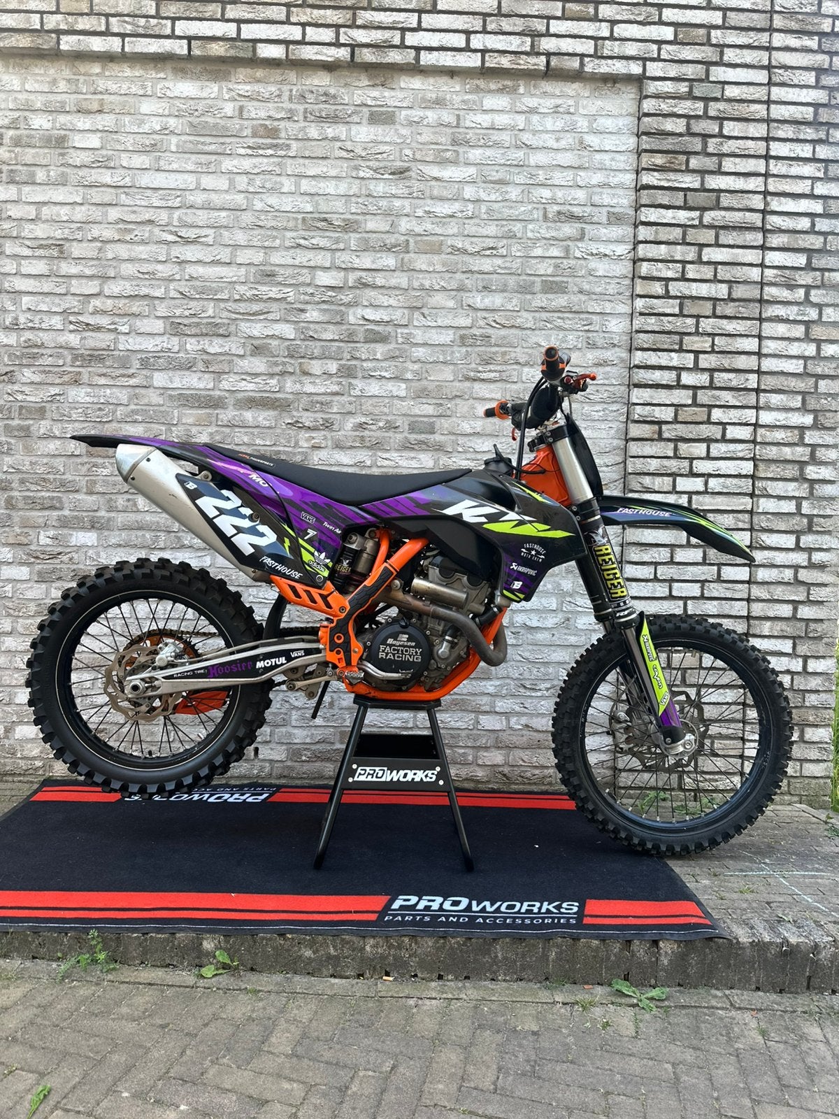 Ktm sxf 350 crossmotor slecht 109 uur.