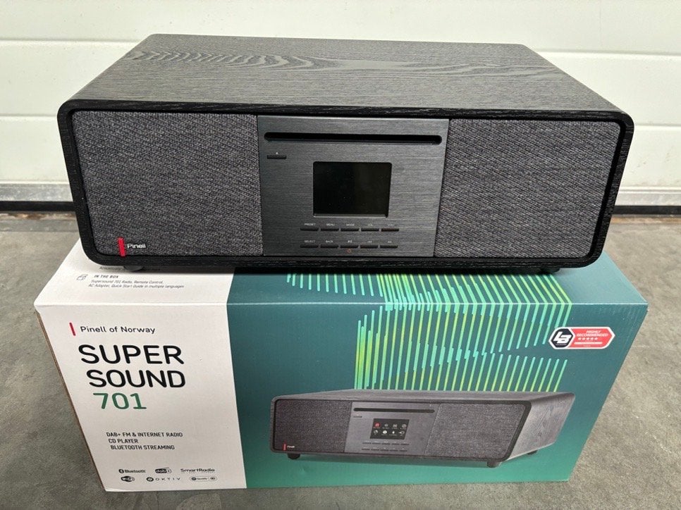 Pinell Supersound 701 DAB+ / internetradio / CD / Bluetooth, Overige merken, Olaf Helsets vei 5, 0694 Oslo, Noorwegen, Ophalen of Verzenden