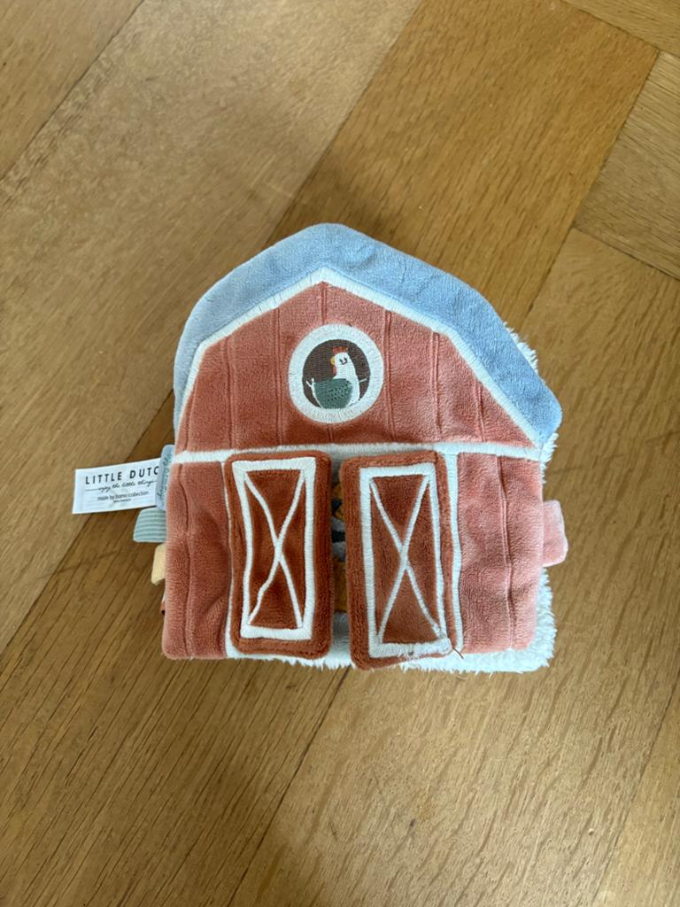 Little Dutch Stoffen knisper Boekje Boerderij, Ophalen of Verzenden, Zo goed als nieuw, Overige typen