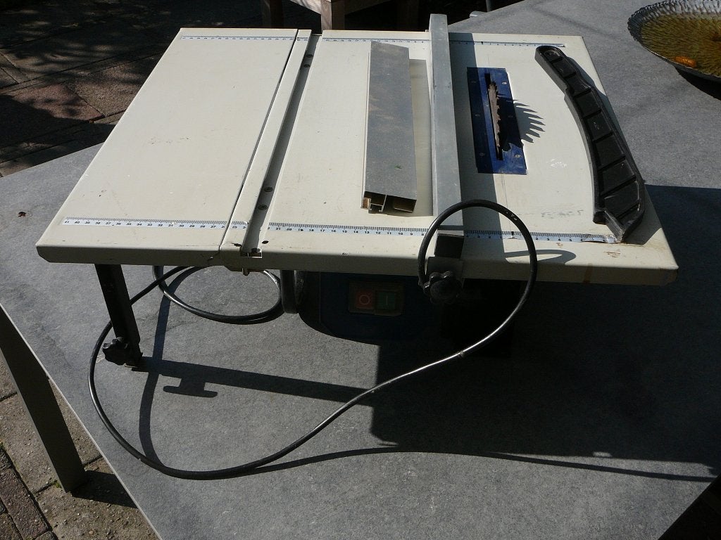 tafelzaagmachine 800 W, Doe-het-zelf en Verbouw, Gereedschap | Zaagmachines, Ophalen, TIP Craft, Gebruikt, Cirkelzaag