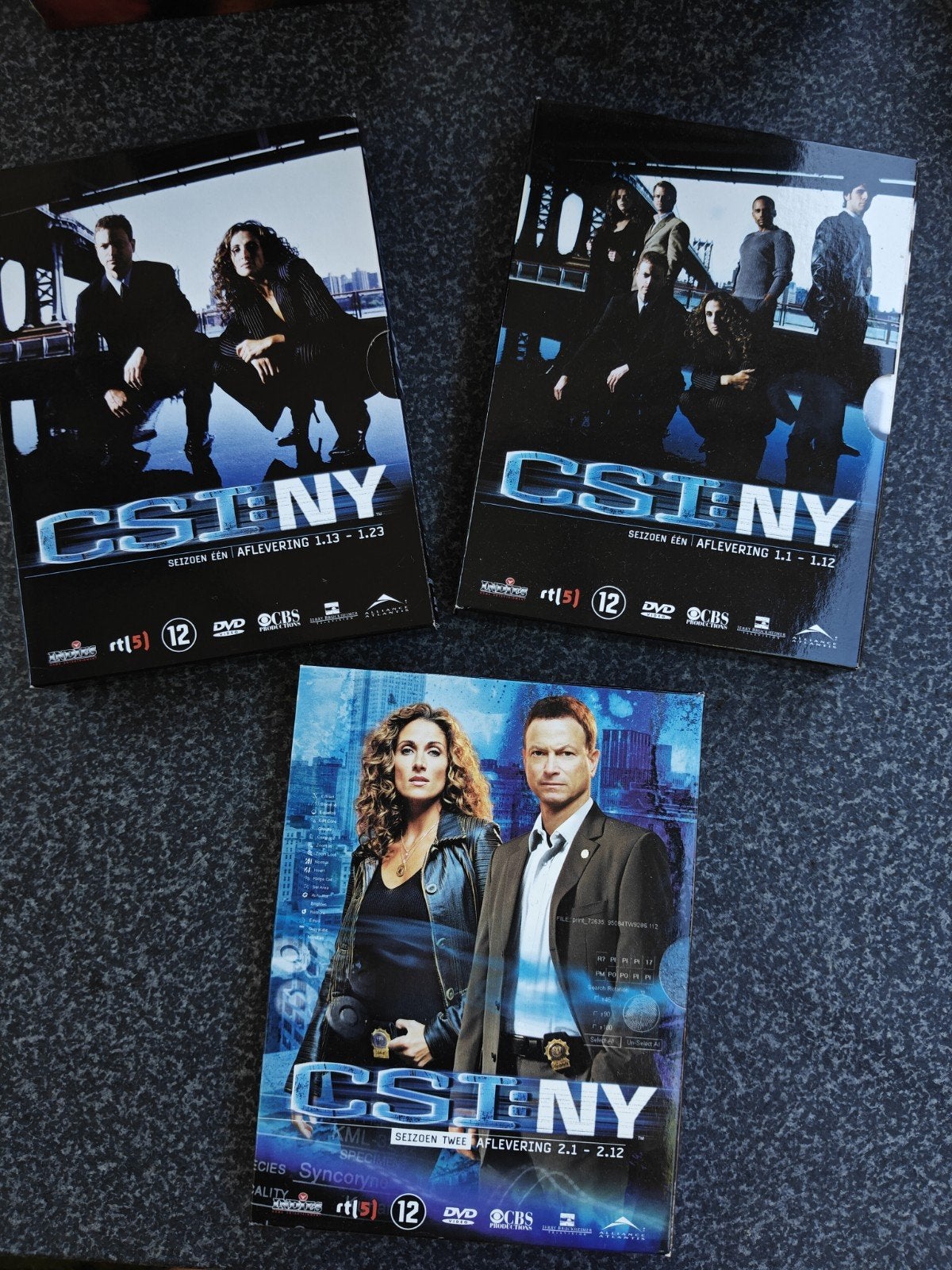CSI: NY Seizoen 1 & 2 DVD Boxsets - Misdaadserie, Gebruikt, Boxset, Ophalen of Verzenden, Actie en Avontuur