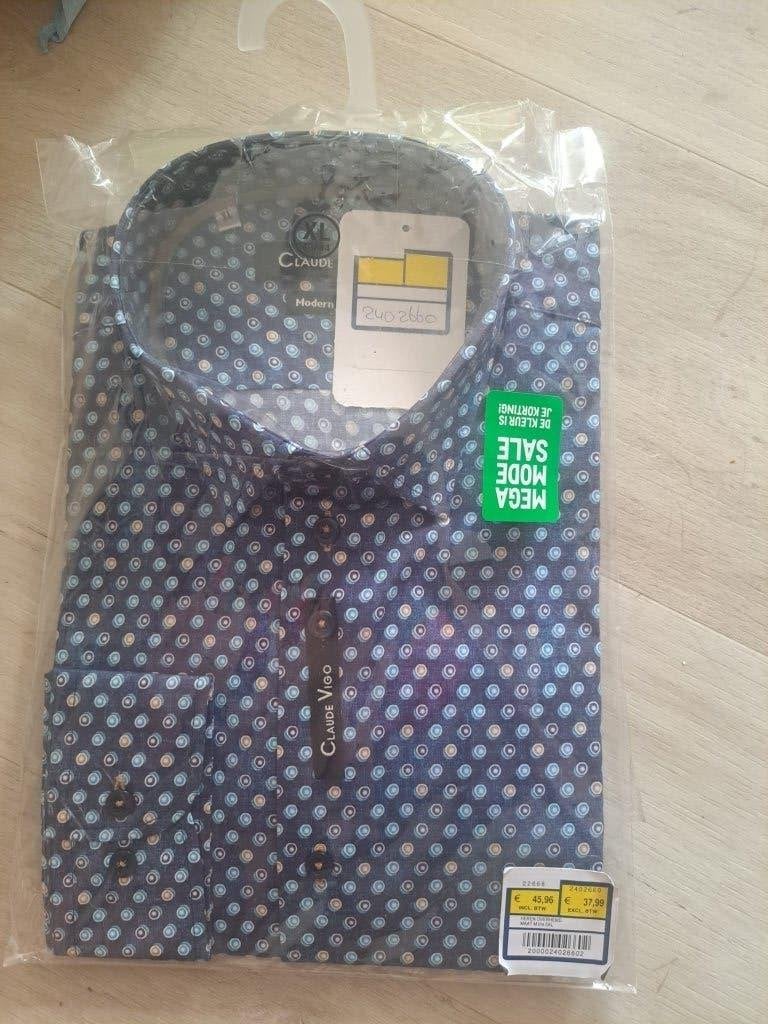 lange mouw overhemd, Kleding | Heren, Onbekend, Meerkleurig, Nieuw, Ophalen of Verzenden