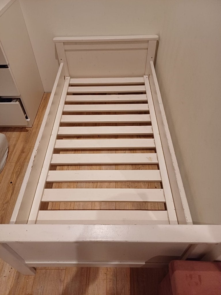 Peuterbed / kinderbed, Ophalen, Gebruikt, 70 tot 85 cm, 140 tot 160 cm