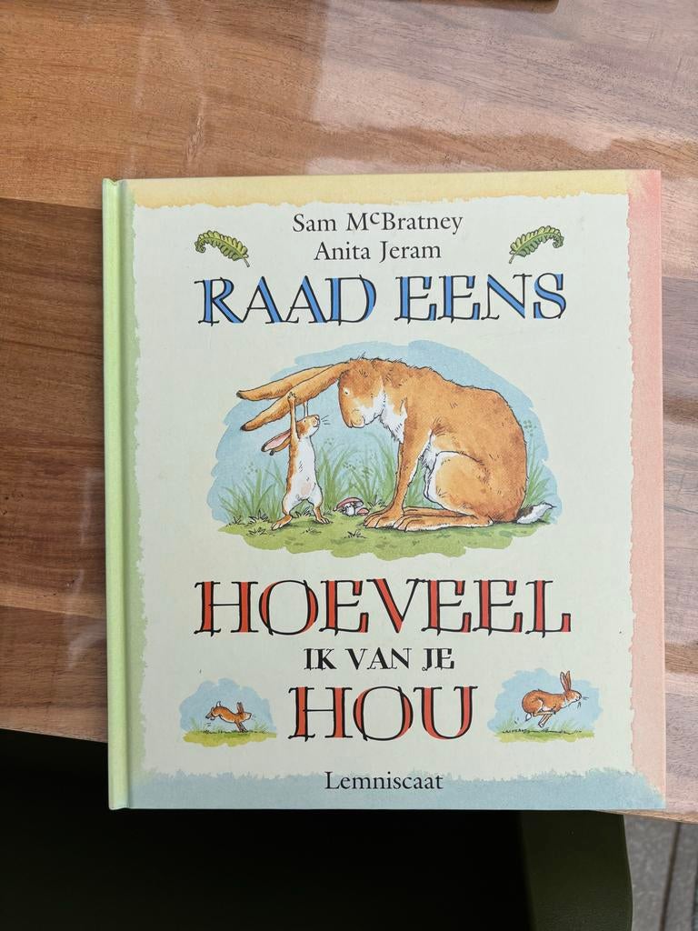 Nieuw- Anita Jeram - Raad eens hoeveel ik van je hou, Ophalen of Verzenden, Nieuw, Anita Jeram; Sam McBratney