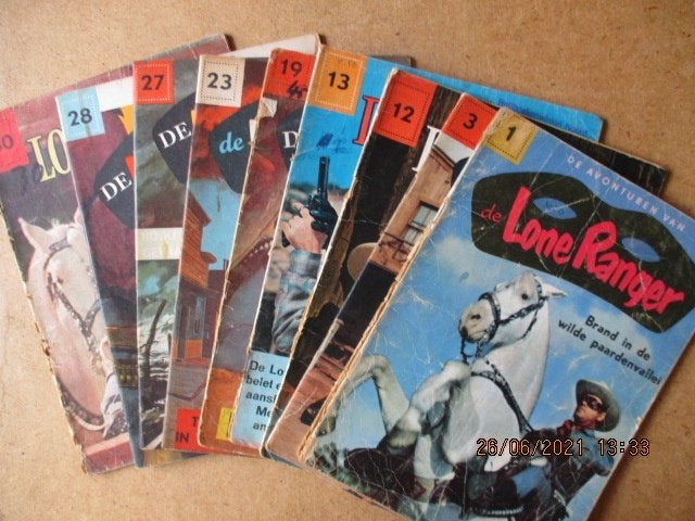 adv4601 lone ranger, Eén comic, Ophalen, Gelezen, Overige gebieden