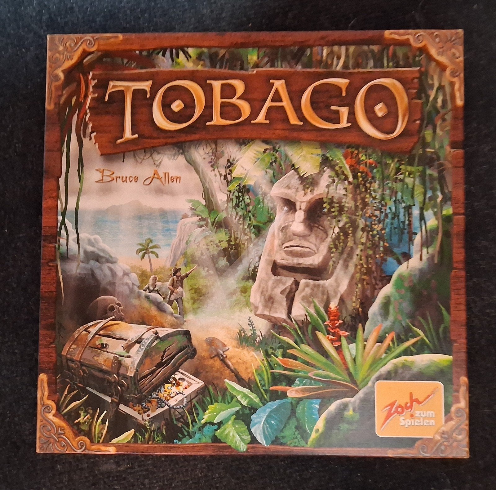 Tobago bordspel - Zo goed als nieuw, Drie of vier spelers, Ophalen of Verzenden, Zo goed als nieuw, Zoch zum Spielen