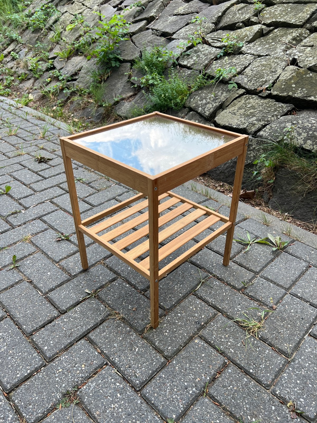 Tafeltje ikea, Huis en Inrichting, Woonaccessoires | Zuilen en Pilaren, Ophalen, Zo goed als nieuw