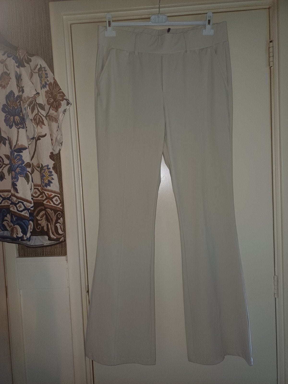 Mi piace travelbroek straight leg Kitkleur S , L Xxl, Mp, Mp, Beige, Maat 46/48 (XL) of groter