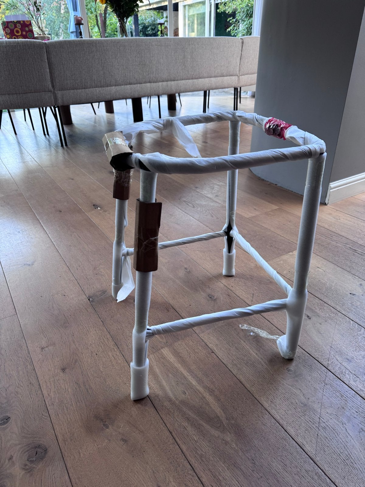 Nieuw Kave Home Ciselia barkruk onderstel, zwart, 65cm, Ophalen, 60 tot 90 cm, Nieuw, 1 kruk