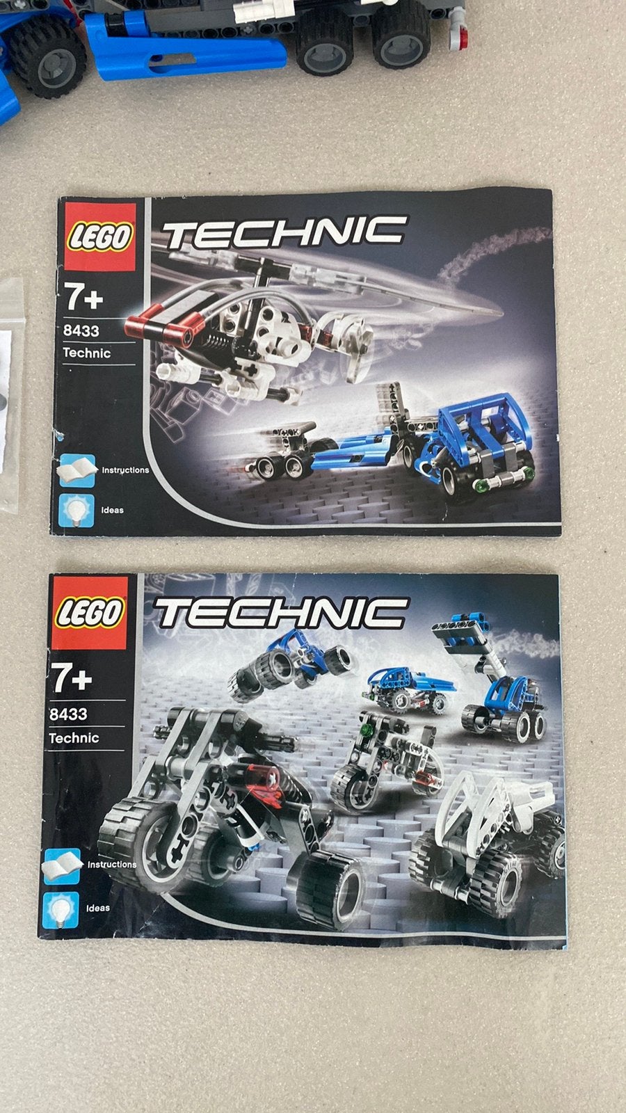 Lego 8433 Technic Truck Helikopter, Kinderen en Baby's, Speelgoed | Duplo en Lego, Ophalen of Verzenden, Zo goed als nieuw