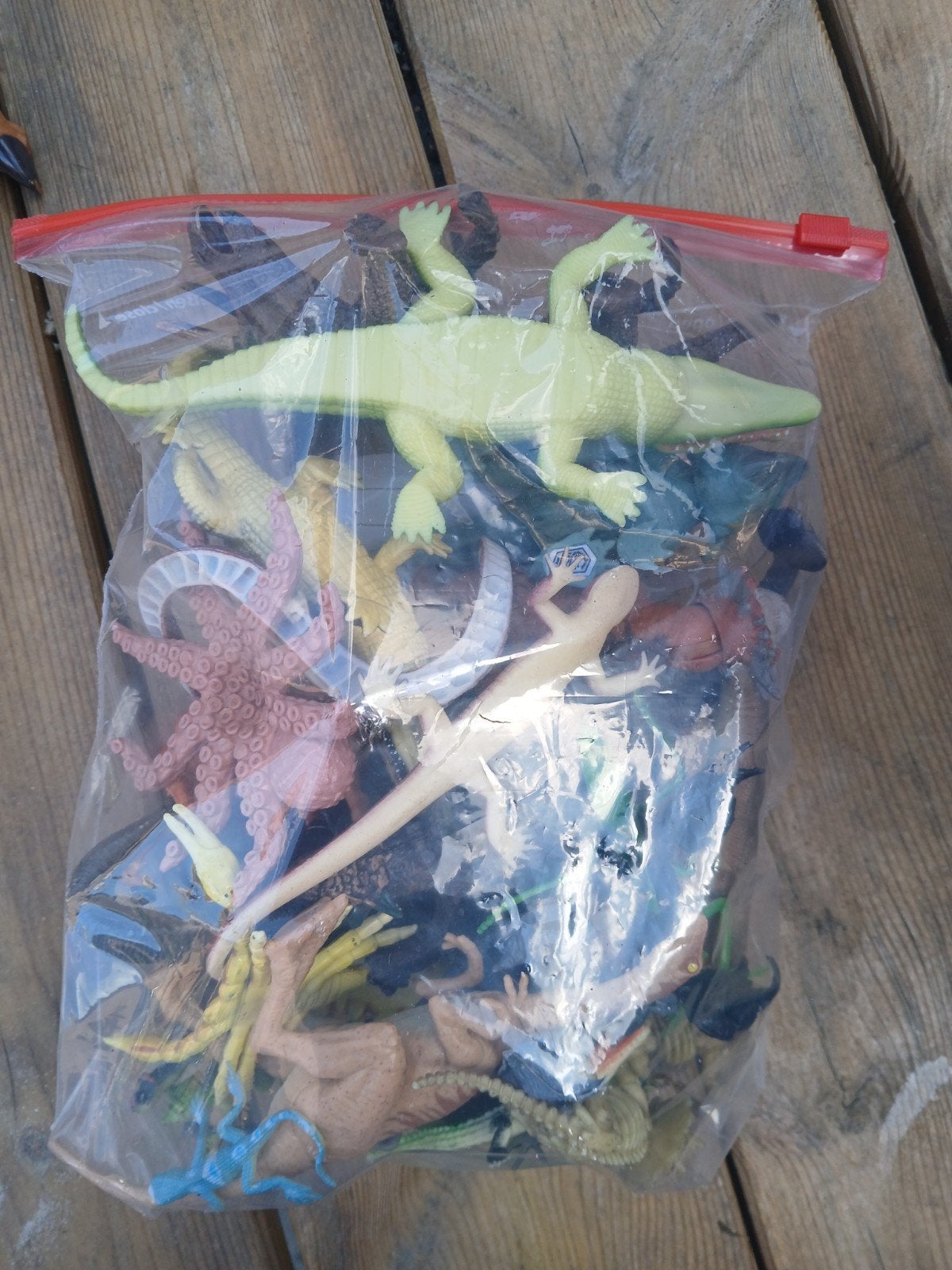 Grote set reptielen, dieren en dinosaurus minis, Ophalen of Verzenden, Gebruikt, Jongen of Meisje