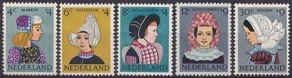 Nederland NVPH nr 747/51 postfris Kinderpostzegels 1960, Ophalen of Verzenden, Na 1940, Postfris