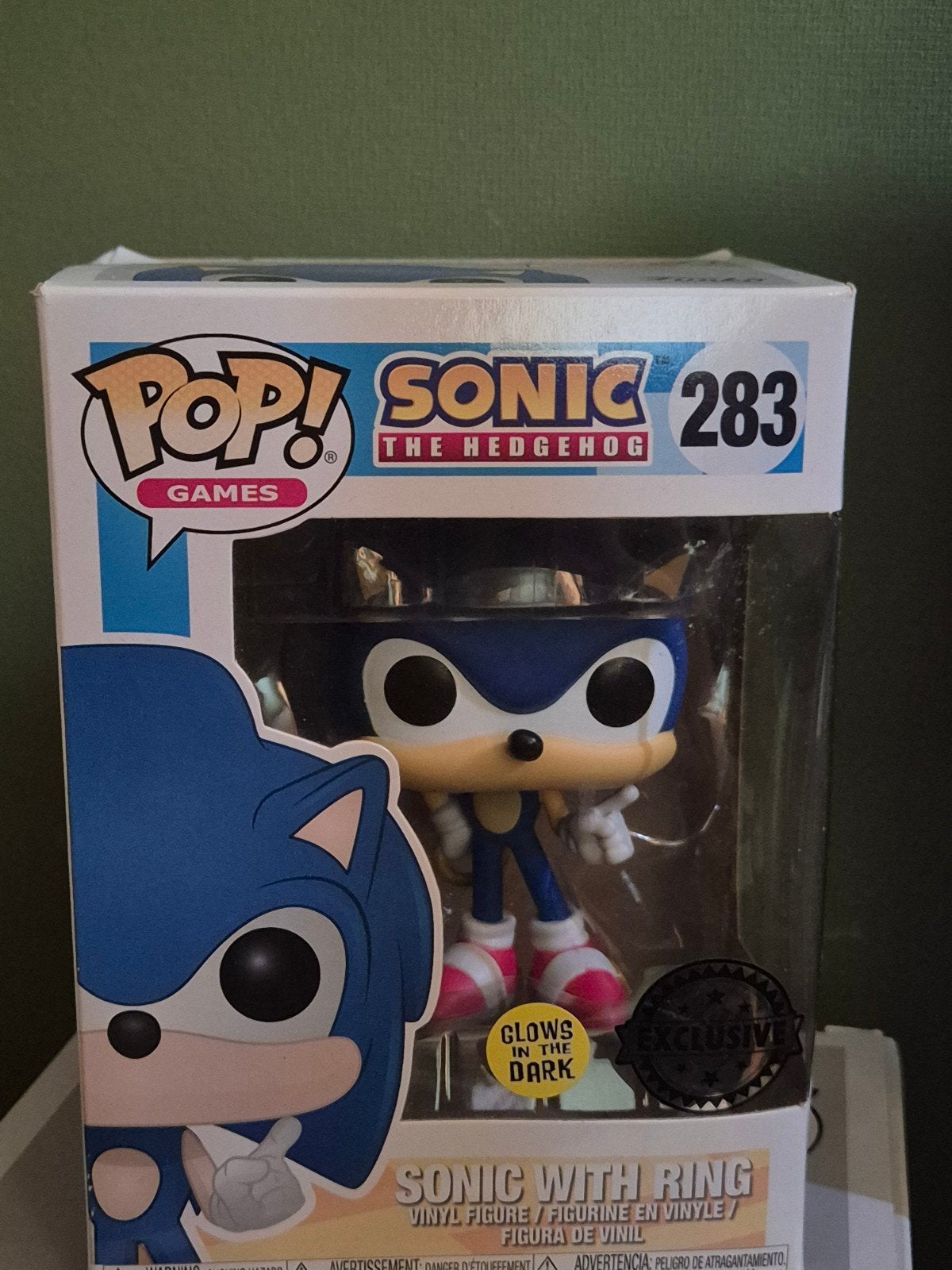 Funko Pop - Sonic with rings (283), Ophalen, Gebruikt
