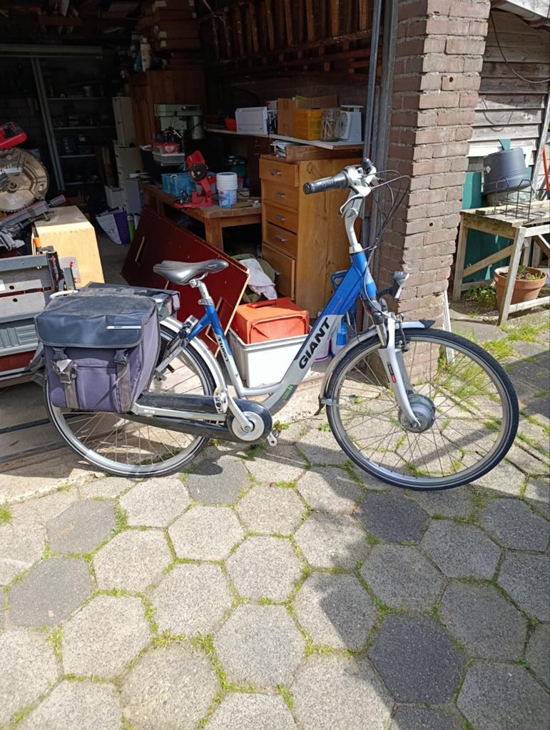 Giant Twist E-bike met fietstassen, Ophalen