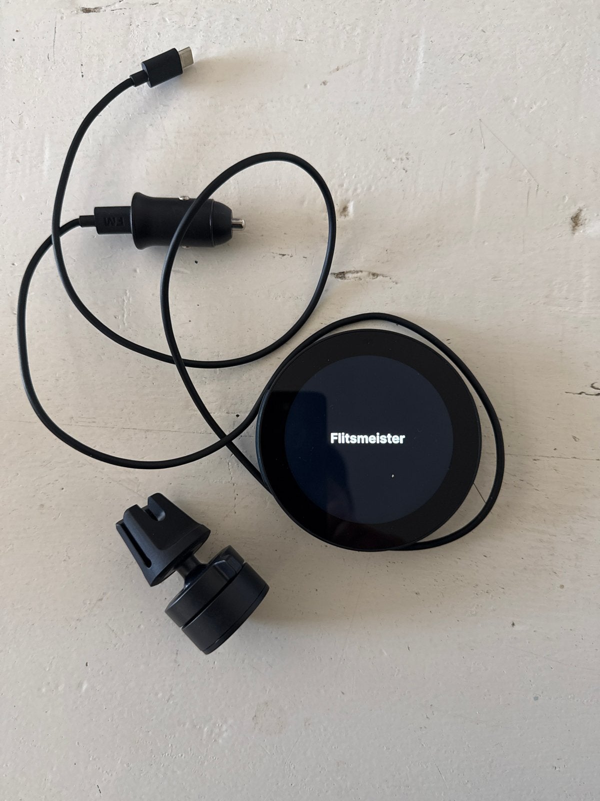 Flitsmeister ONE V2 met autolader en houder, Ophalen of Verzenden, Zo goed als nieuw