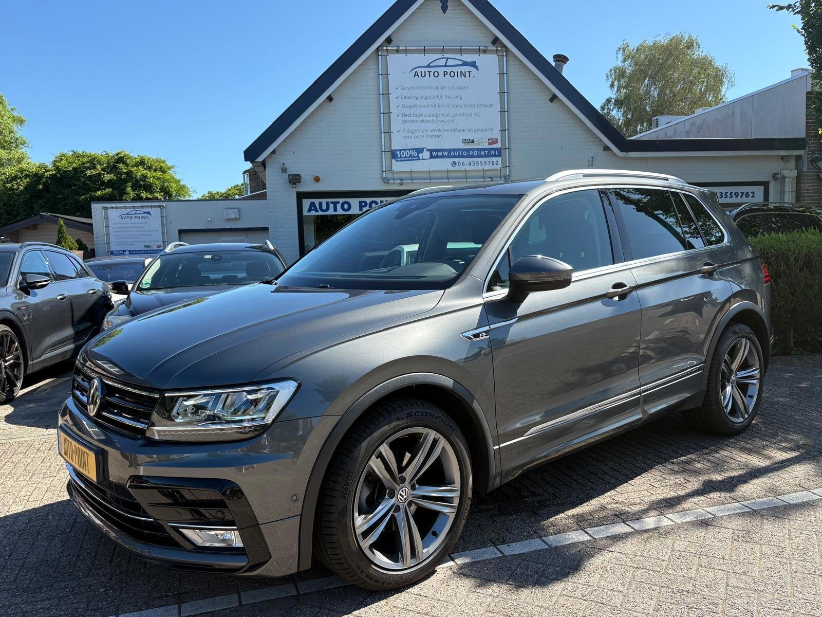 Volkswagen Tiguan 1.4 R-LINE/PANO/VIRTUAL/CARPLAY/KEYLESS/CA, Automatische klimaatregeling, Euro 6, 4 cilinders, 150 pk