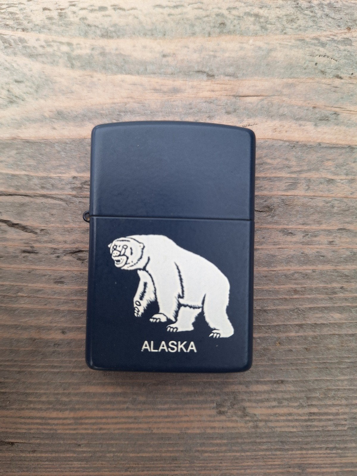 Zippo aansteker - Alaska, Ophalen of Verzenden, Gebruikt, Aansteker