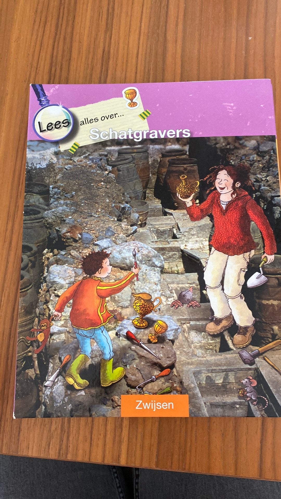 Isabel Versteeg - SCHATGRAVERS, Ophalen of Verzenden, Zo goed als nieuw, Isabel Versteeg
