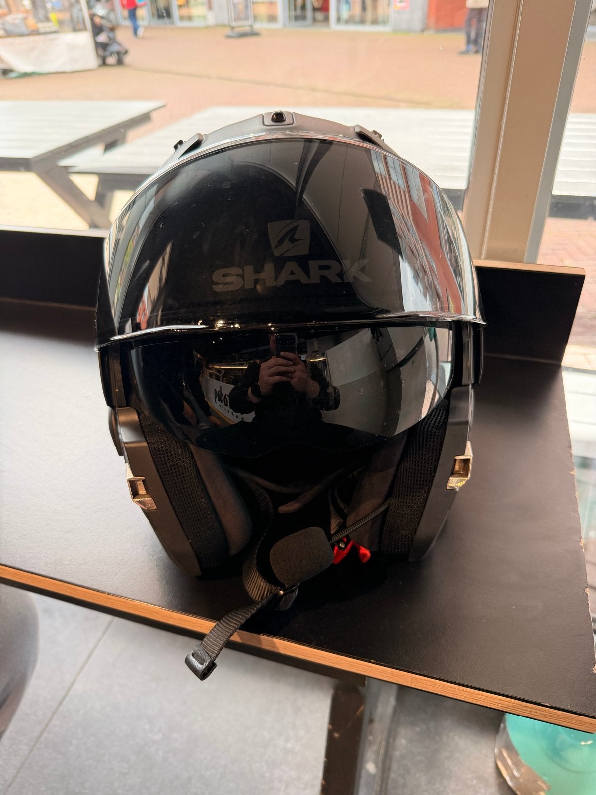 Shark evo es Systeemhelm Zwart Maat xl met Bluetooth, Motoren, Kleding | Motorhelmen, Ophalen, Systeemhelm, Heren, Shark