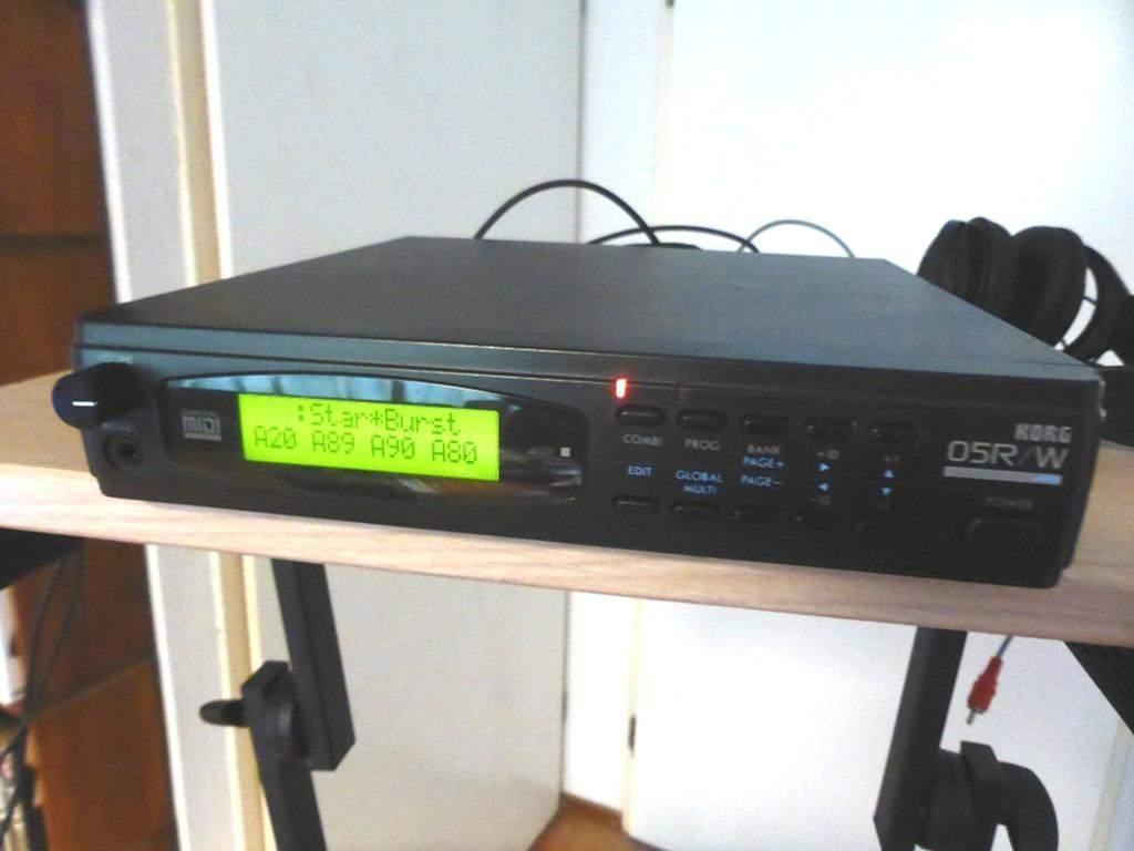 Korg 05R/W synthesizer module - in uitstekende staat, Muziek en Instrumenten, Ophalen of Verzenden, Zo goed als nieuw, Korg