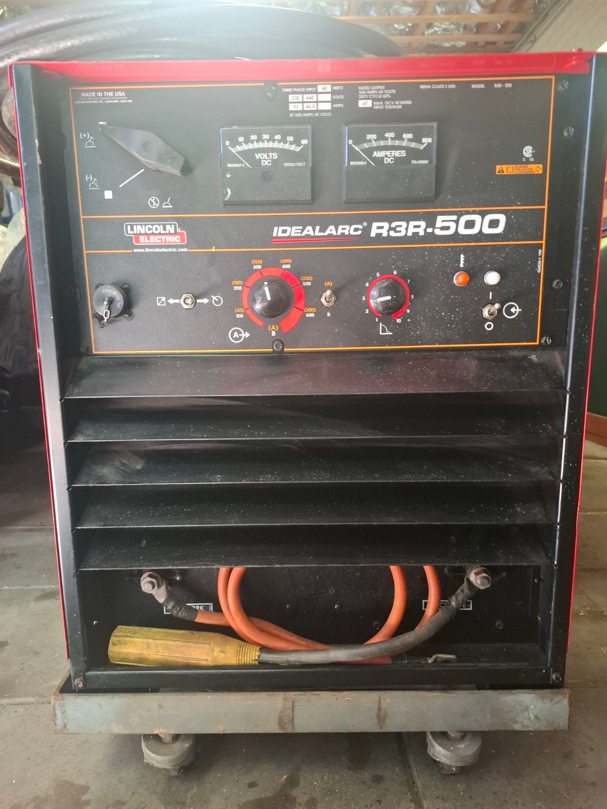 Lincoln Idealarc R3R 500 lassen gutsen, Doe-het-zelf en Verbouw, Ophalen, Gebruikt