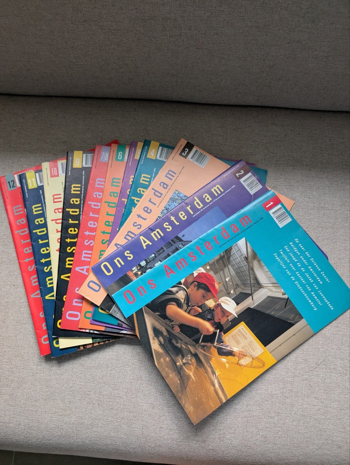 Ons Amsterdam complete jaargang 1995, Ophalen of Verzenden, 1980 tot heden, Tijdschrift