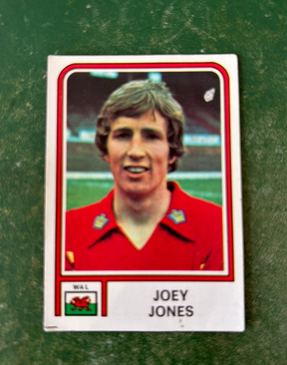 Panini plaatje Joey Jones Wales WK 78, Ophalen of Verzenden