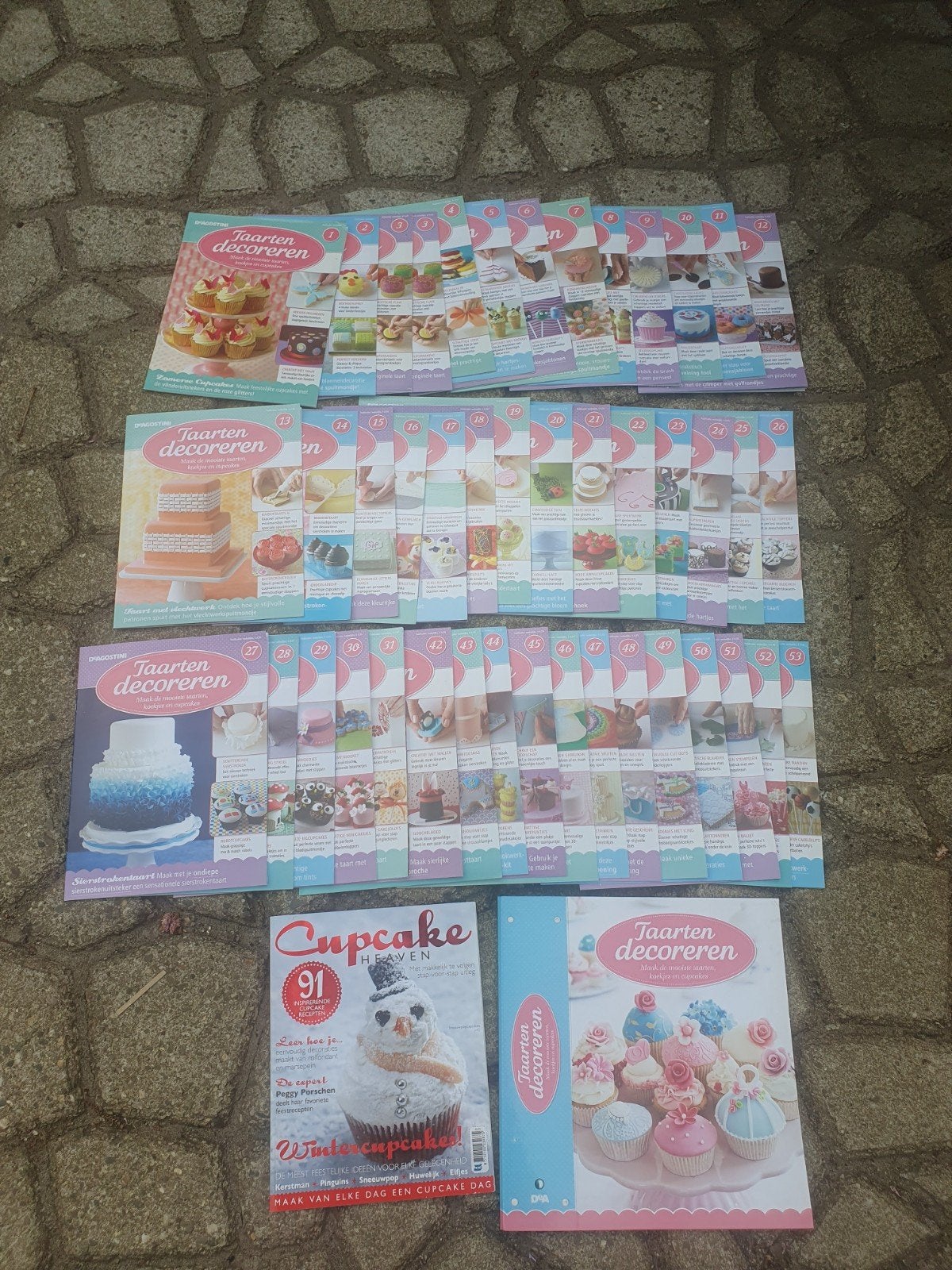 Te koop taarten decoreren tijdschriften, Ophalen, Taarten, Overige typen