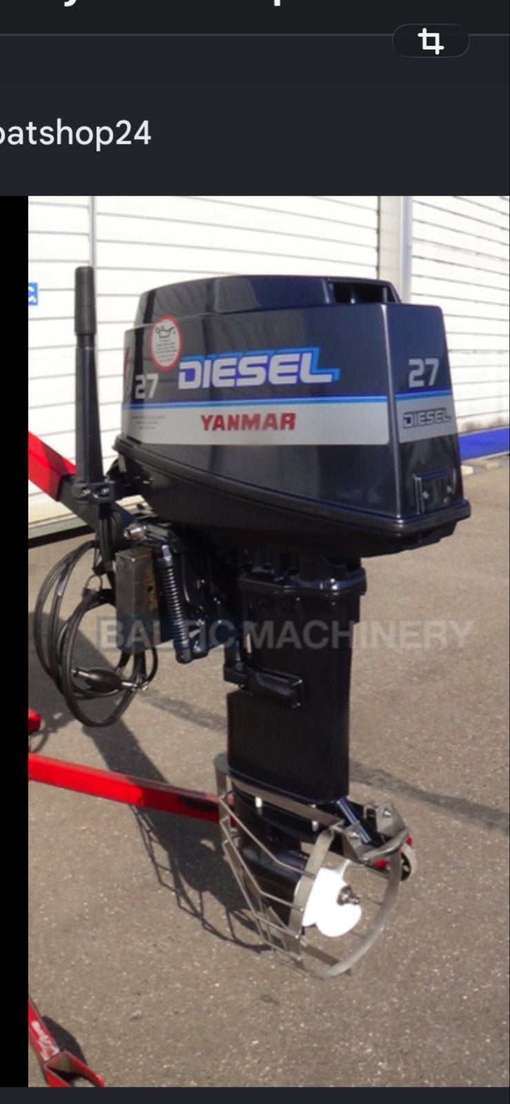 Gezocht Yanmar D27/D36 buitenboordmotor, Ophalen of Verzenden, Gebruikt