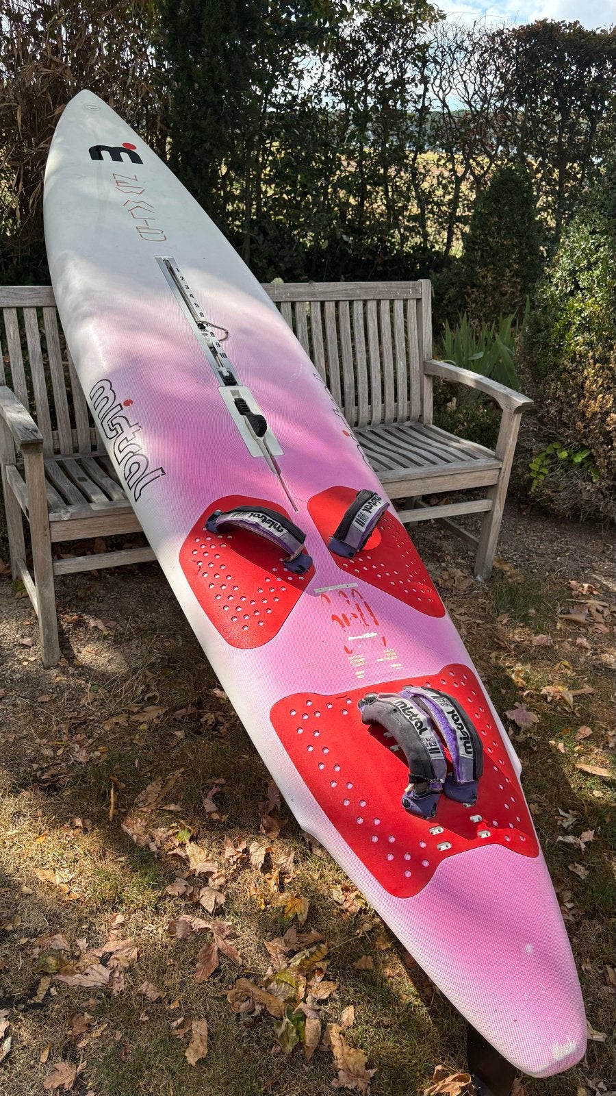 Complete Windsurfset Mistral New Malibu, Mistral, Gebruikt, 5 tot 6.5 m², 300 cm of meer