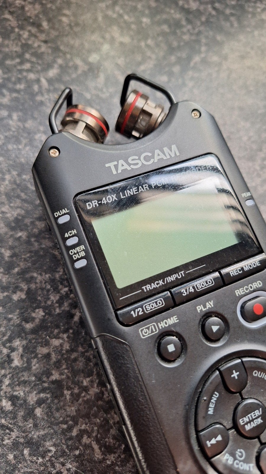 Tascam DR-40X Linear PCM Recorder - Zo goed als nieuw, Verzenden, Zo goed als nieuw