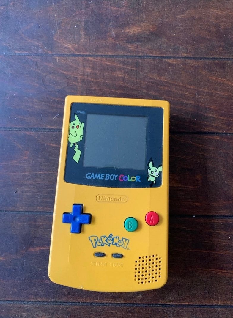 Game Boy Color Pikachu Editie - Werkend, 1 speler, Ophalen, Gebruikt, Vanaf 3 jaar