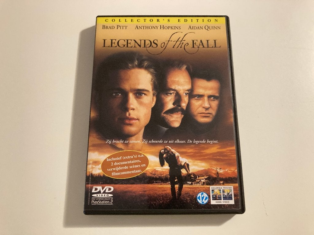 Legends Of The Fall - Brad Pitt DVD, Vanaf 12 jaar, Ophalen of Verzenden, Zo goed als nieuw