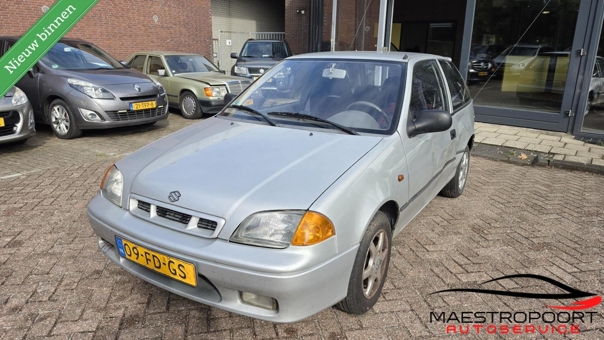 Suzuki Swift 1.3 VS – 2000 – Eerste eigenaar – Airco, Gebruikt, 4 cilinders, 755 kg, Origineel Nederlands