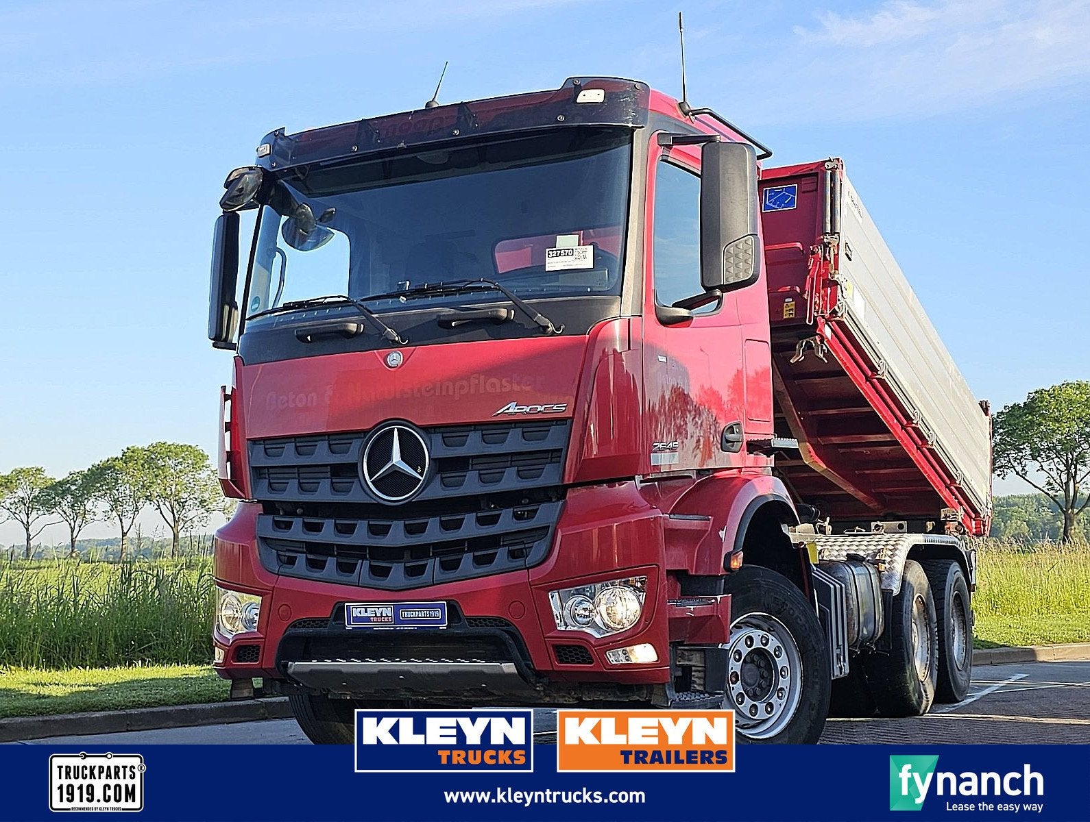 MERCEDES-BENZ ACTROS 2645 6x4 retarder 151tkm, Auto's, Automaat, Euro 6, Mercedes-Benz, Bedrijf