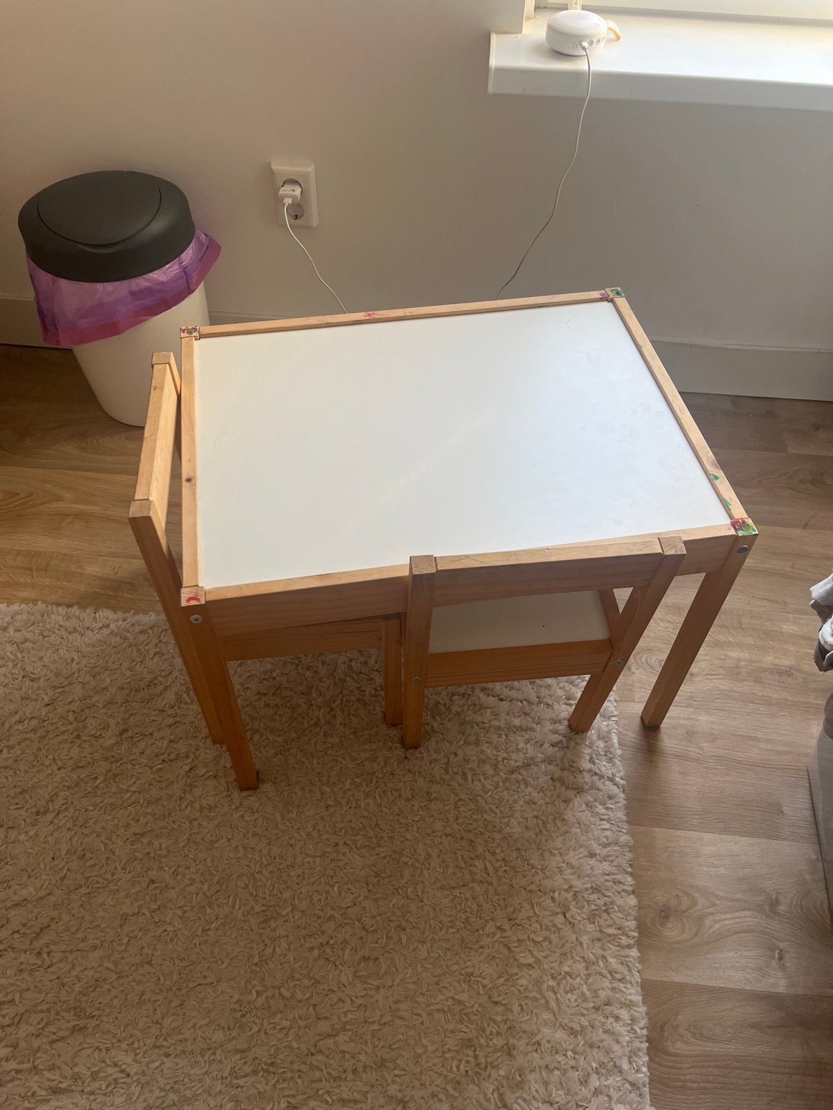 IKEA kinderstoel met tafel - Ideaal voor de kleintjes!, Ophalen, Gebruikt, Overige typen