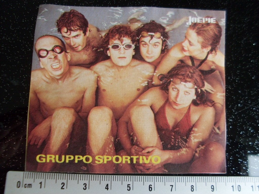 sticker Gruppo Sportivo Joepie, Verzenden, Zo goed als nieuw, Film, Tv of Omroep