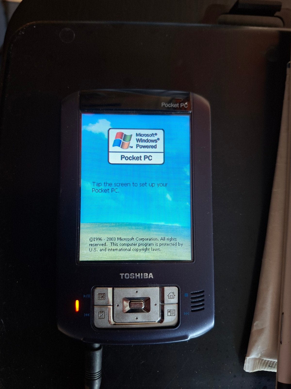 Toshiba Pocket PC e400 met Windows Mobile - Compleet, Ophalen of Verzenden, Windows Mobile