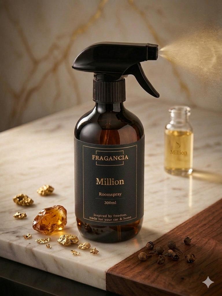 Fragancia Million Roomspray 300ml, Ophalen of Verzenden, Zo goed als nieuw