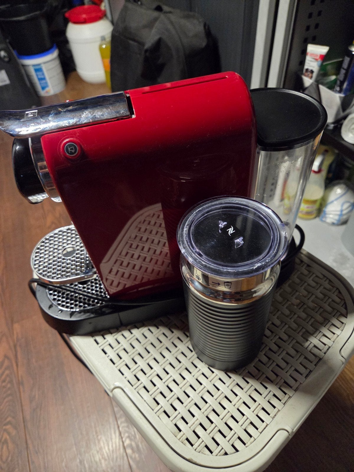 nespresso milk en citiz Kurps DEFECT voor ondelen, Ophalen, Espresso apparaat