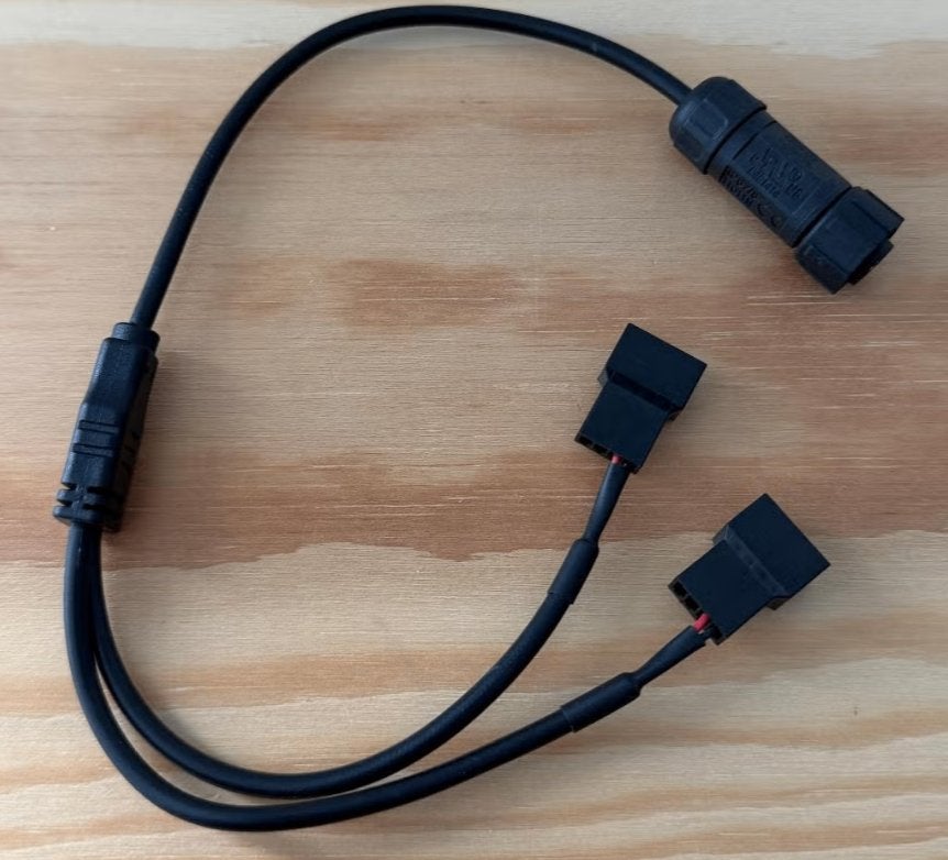 Zendure 2400AC / SF 800 Pro ventilator stekker met 2x PWM, Ophalen of Verzenden, Nieuw, Kabel of Snoer